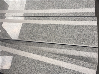China New G603 Granite Polished Steps & Stairs