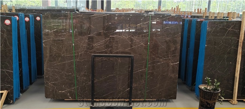 China St.Laurent Brown Marble Big Slab Floor Tile