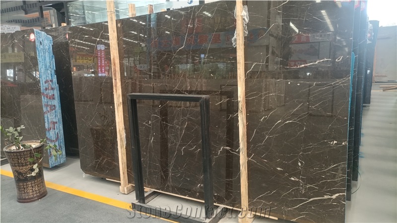 China St.Laurent Brown Marble Big Slab Floor Tile