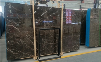 China St.Laurent Brown Marble Big Slab Floor Tile