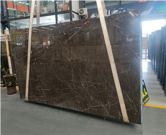 China St.Laurent Brown Marble Big Slab Floor Tile