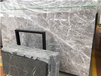 Chinese Oscar Grey Marble Big Slab Pattern