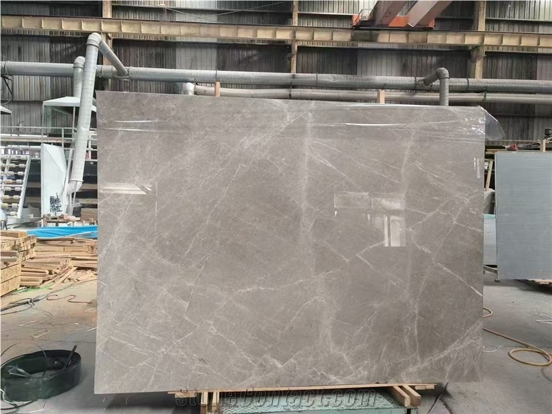 Dora Grey Marble Slab Floor Tile
