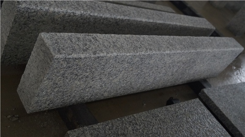 New G602 Bianco Sardo Grey Granite Roadside Kerbstones