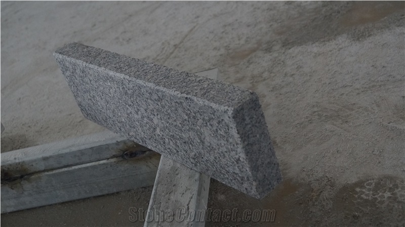 New G602 Bianco Sardo Grey Granite Roadside Kerbstones