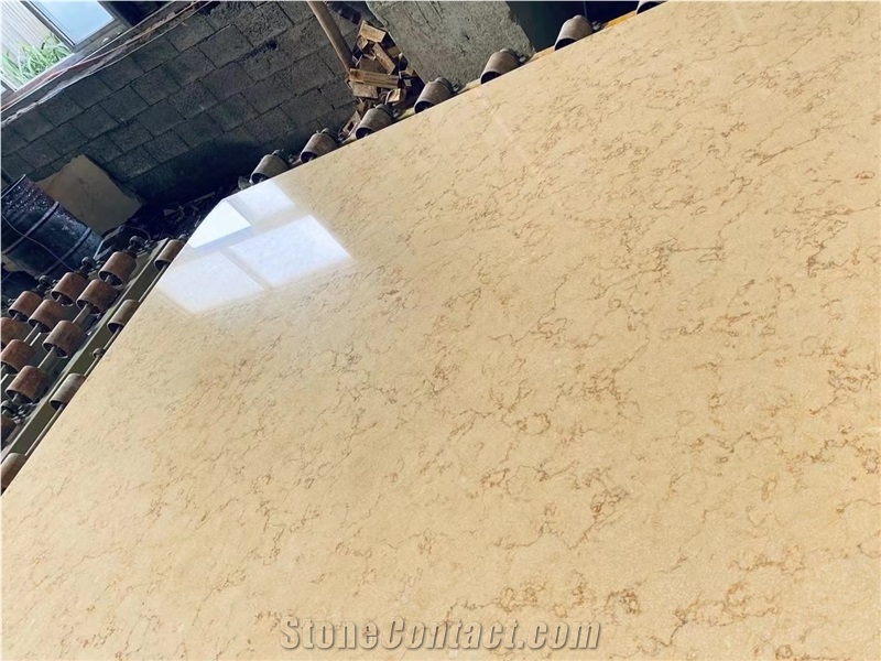 Sunny Beige Marble Big Slabs Wall Tiles