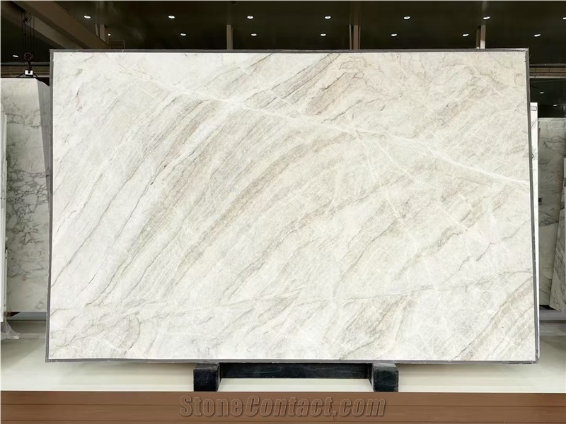 2Cm Taj Mahal Quartzite Slabs For House Decoration