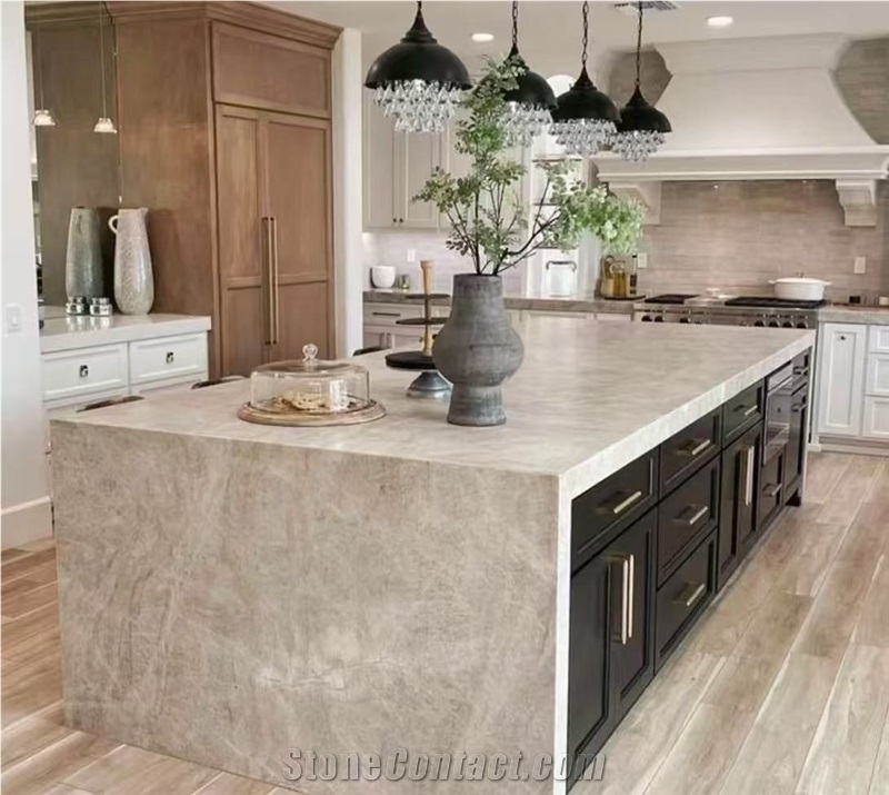 2Cm Taj Mahal Quartzite Slabs For House Decoration