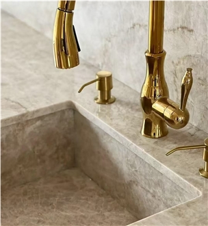 2Cm Taj Mahal Quartzite Slabs For House Decoration