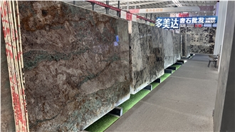 Amazonite Green Slabs Collection