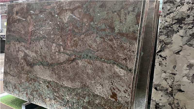 Amazonite Green Slabs Collection