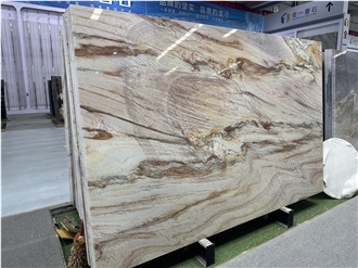 Champagne Quartzite Tiles For Wall Decoration