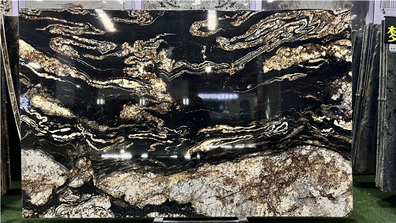 DMD Magma Gold Granite Slabs Collection