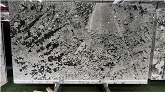DMD Showroom Tourmaline White Granite Slabs  Collections