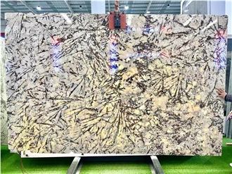 Good Price  Luxury White Persa Granite Slabs Light  Through