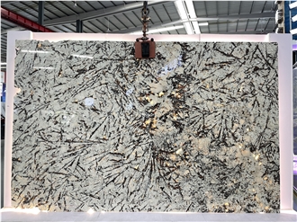 Good Price  Luxury White Persa Granite Slabs Light  Through