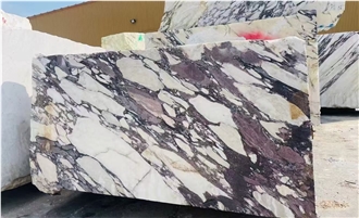 Italy Luxry Background  Calacatta Viola Bvlgari Purple Tiles