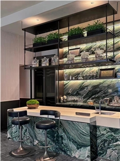 Lapponian Green  Quartzite For Background  Decoration Tiles