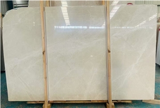 Light Beige Crema Uno Marble Slabs For Wall And Floor