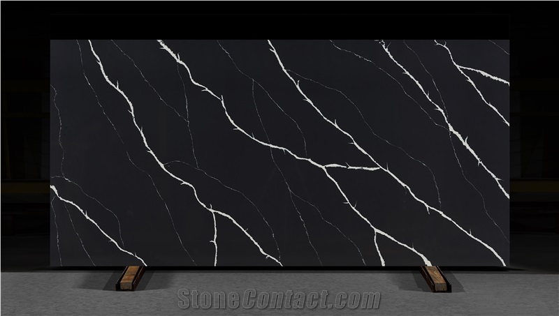 18Mm Black Quartz Slabs
