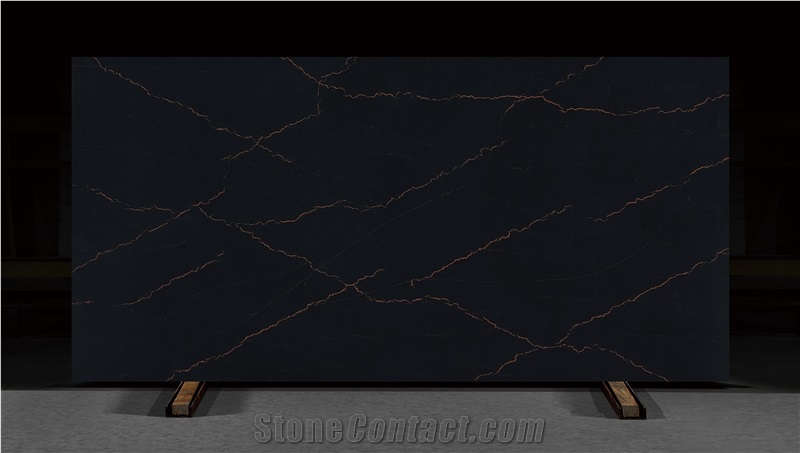 18Mm Black Quartz Slabs