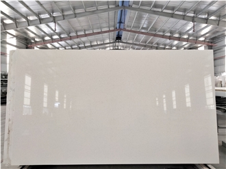 LQ-303 White Quartz FOB Vietnam Engineered Stone
