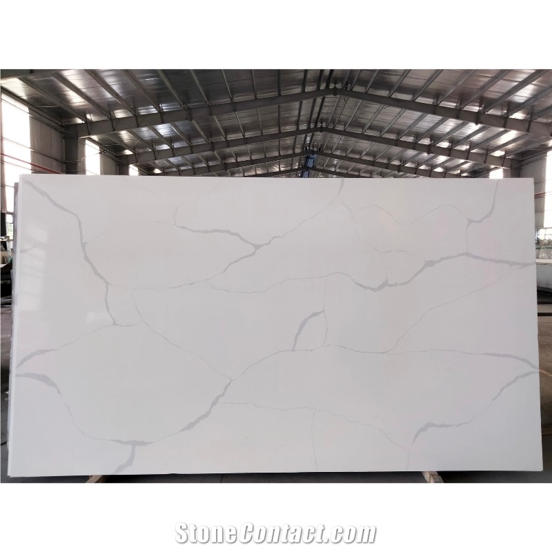 LQ-811 Vintage Calacatta Quartz Vietnam Calacatta Vagli