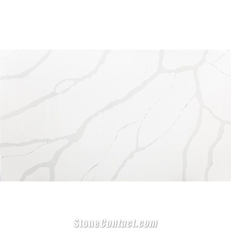 LQ-812 Quartz Slabs Vietnam Artificial Stone Calacatta