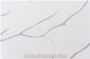 LQ-821 Hot Selling Calacatta  Quartz Made In Vietnam