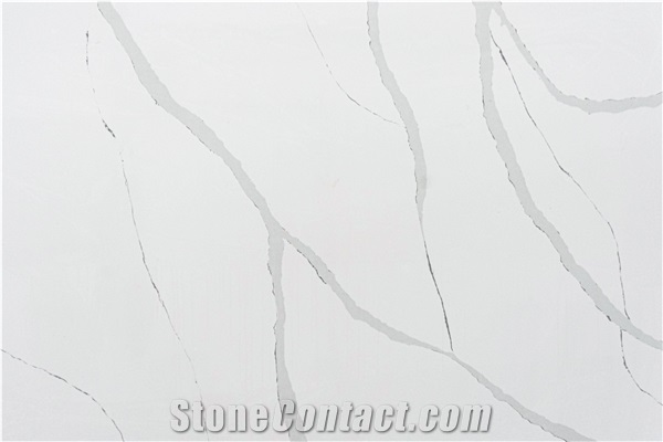 LQ-822 Best Price Calacatta  Quartz Lux Vietnam