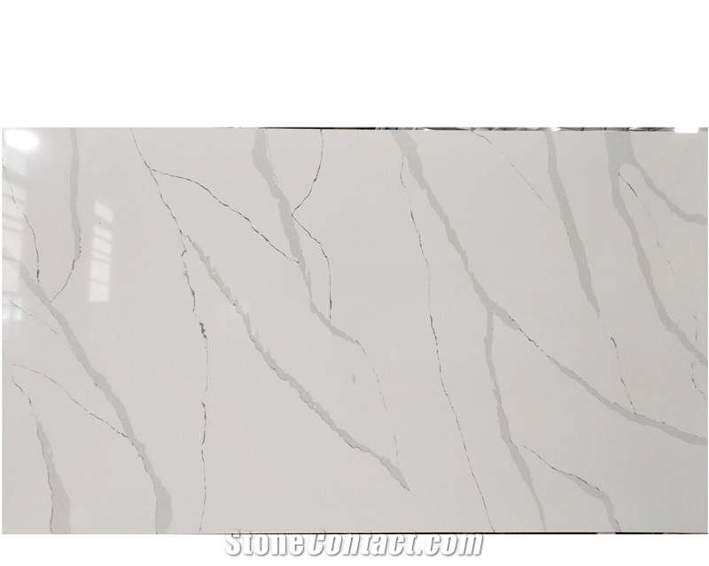LQ-822 Best Price Calacatta  Quartz Lux Vietnam