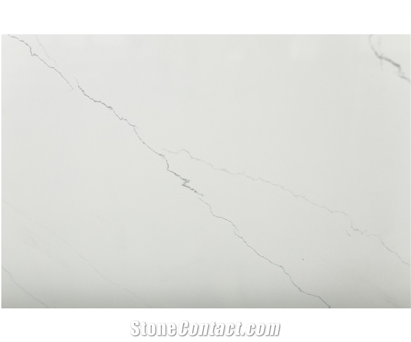 LQ-903 Calacatta Edith Quartz Slabs Vietnam