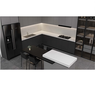 LQ-903 Calacatta Edith Quartz Slabs Vietnam