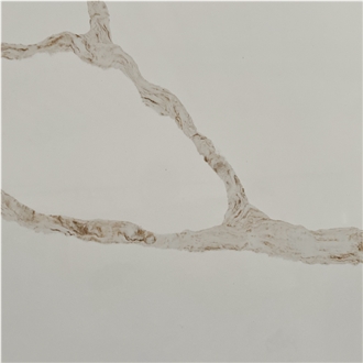 LQ-915 Calacatta Michelo Gold Quartz Slabs Vietnam