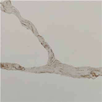 LQ-915 Calacatta Michelo Gold Quartz Slabs Vietnam