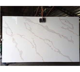 LQ - 919 Calacatta Garcia Quartz Slabs Vietnam