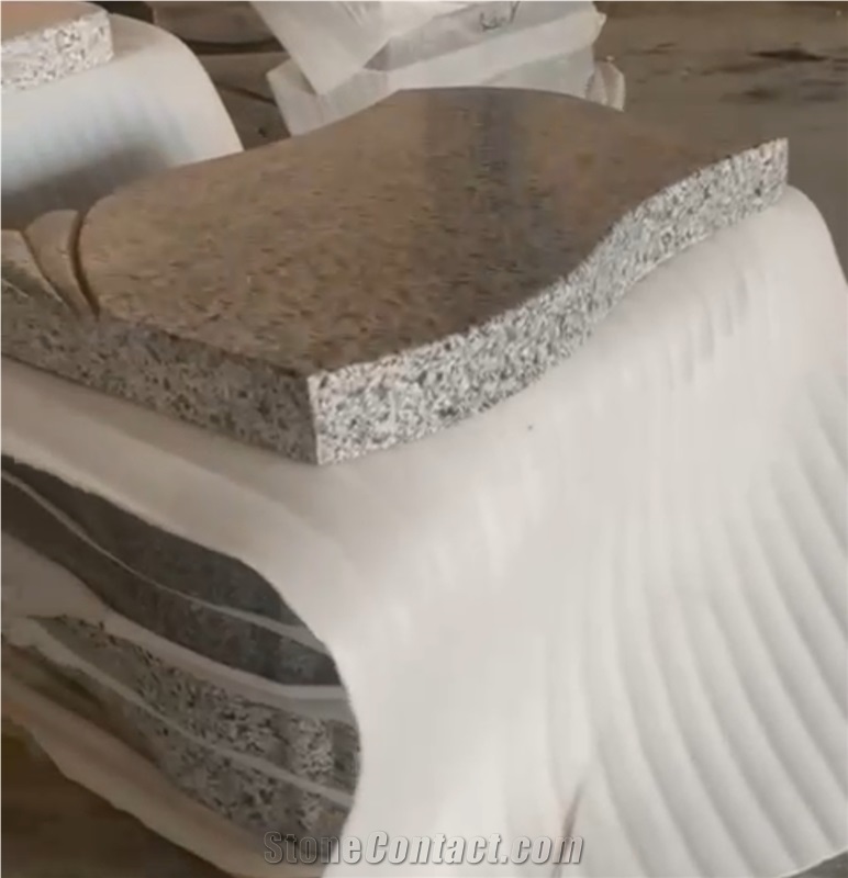 Bianco Halayeb Granite Monuments, Headstones