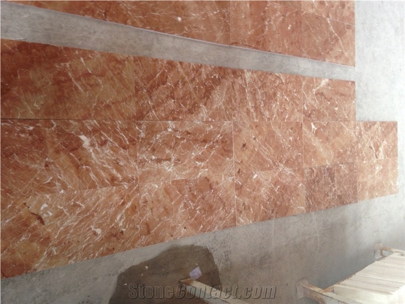 Sunset Amber Polished Marble Tiles