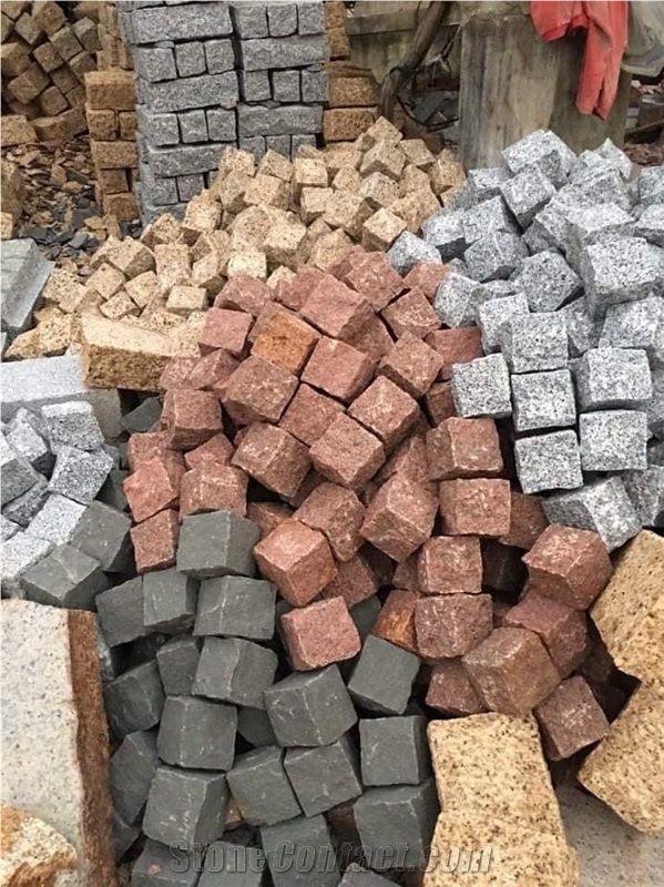 Cubic Basalts Granite Cubes