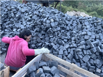 Cubic Basalts Granite Cubes