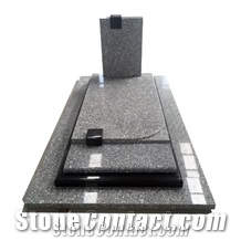 High Grade Black Granite Headstone Vietnam Factory
