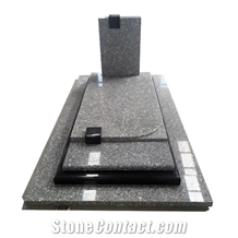 High Grade Black Granite Headstone Vietnam Factory