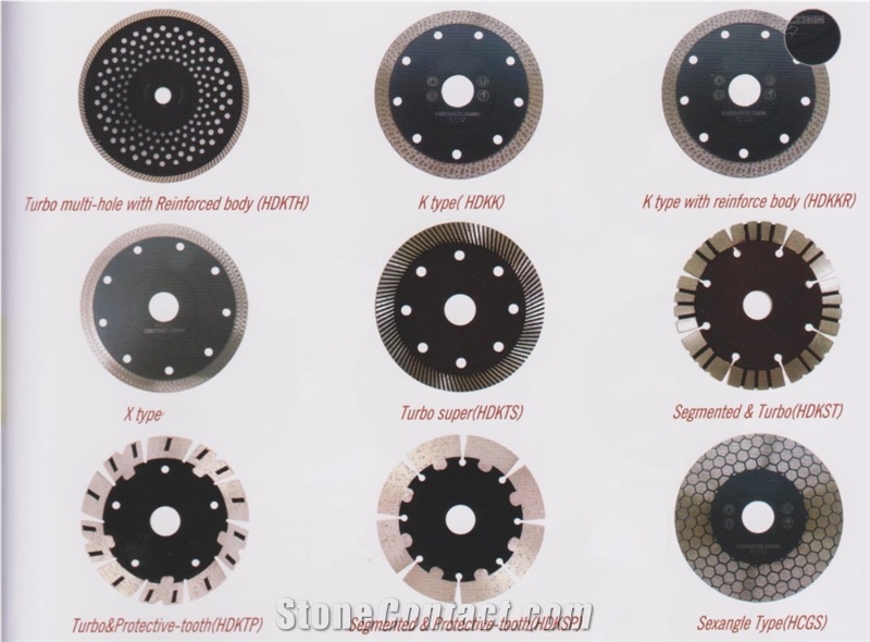 Sintered Diamond Saw Blade (Cold / Hot Pressed)