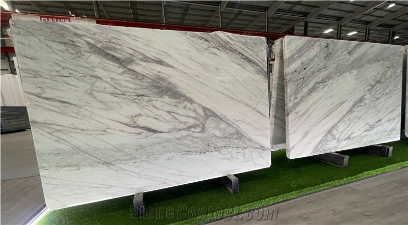 Backlit Wall Marble Slabs Desert Oasis