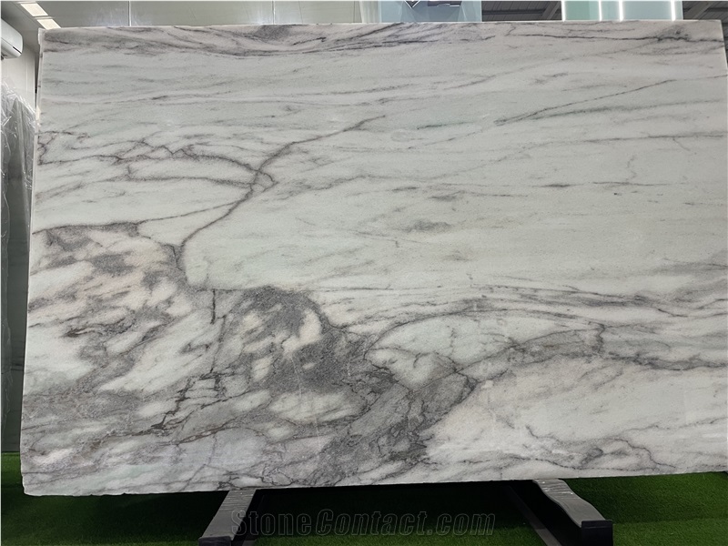 Backlit Wall Marble Slabs Desert Oasis