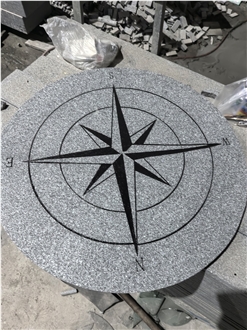 Grey Granite Compass For Garden Walkway Pool Terrace Pavers Grey Granite Compass For Garden Walkway Pool Terrace Pavers