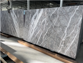 Italian Pesco Grey Marble Slabs