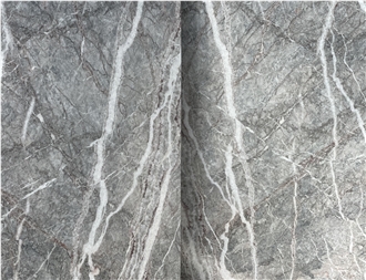 Italian Pesco Grey Marble Slabs