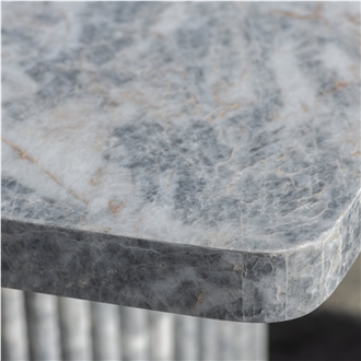 Grey Marble Dining Table