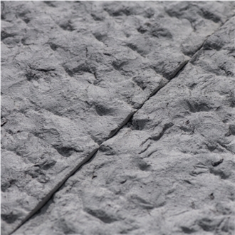 London Grey Limestone Dusty Rock Face Wall Tiles